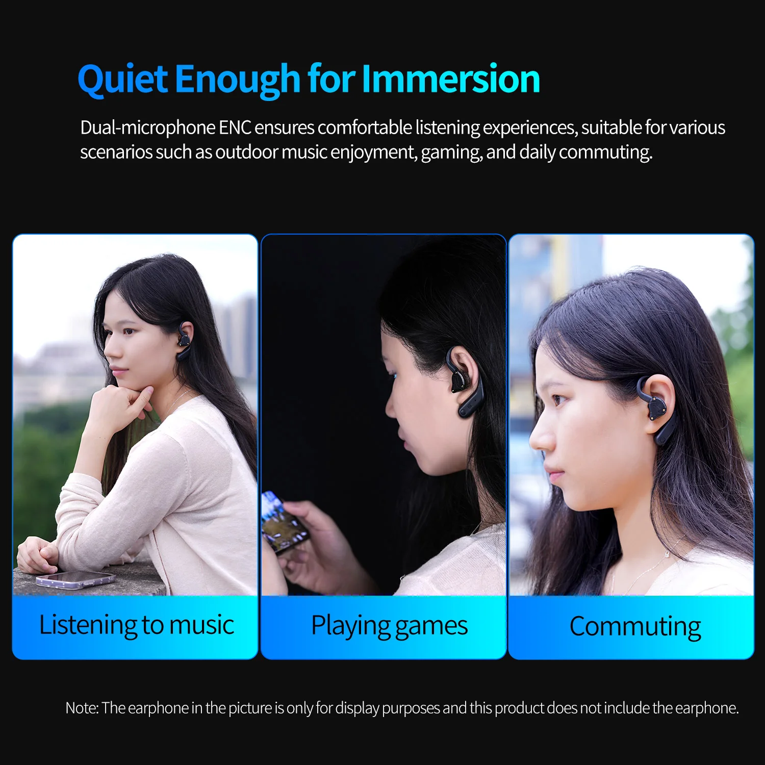 KZ AE01 Bluetooth Earhook - Image 3